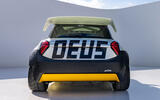 Mini Deus Skeg rear