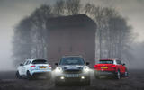 Mini Countryman Cooper S v Nissan Juke Nismo RS v Audi Q2 Sport - group test
