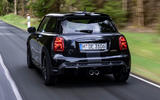 Mini JCW 1to6 rear three quarter Mini JCW 1to6 rear three quarter