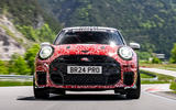Mini John Cooper Works Bulldog Racing front tracking Mini John Cooper Works Bulldog Racing front tracking