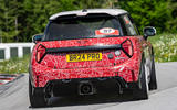 Mini John Cooper Works Bulldog Racing rear cornering Mini John Cooper Works Bulldog Racing rear cornering