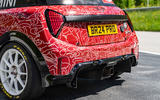 Mini John Cooper Works Bulldog Racing rear detail Mini John Cooper Works Bulldog Racing rear detail