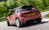 Mini John Cooper Works Bulldog Racing rear quarter cornering Mini John Cooper Works Bulldog Racing rear quarter cornering