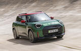Mini Aceman John Cooper Works   tracking front corner Mini Aceman John Cooper Works   tracking front corner