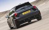 Mini Cooper Electric John Cooper Works   rear tracking Mini Cooper Electric John Cooper Works   rear tracking