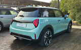 Mini Cooper petrol rear three quarter static