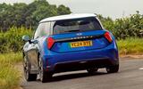 mini cooper se rear mini cooper se rear