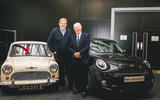 Autocar subscriber event at Mini Oxford plant - Steve and Paddy