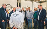 Autocar subscriber event at Mini Oxford plant - talking