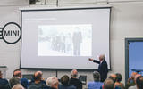 Autocar subscriber event at Mini Oxford plant - presentation