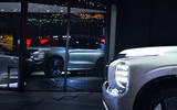 tsubishi Engelburg Tourer Geneva stand - headlights