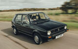 Mk1 VW Golf front cornering