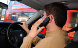 Mobile phone use rises behind the wheel