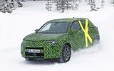 2021 Vauxhall Mokka spyshot front side