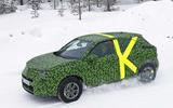 2021 Vauxhall Mokka spyshot side front