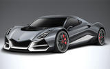 Morand hypercar render   front
