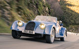 Morgan Plus Four 2024 front quarter tracking