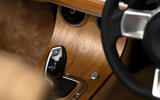 Morgan Plus Six Pinnacle centre console detail