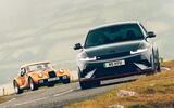 morgan supersport vs hyundai ioniq 5N twin front