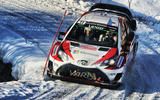 Jari-Matti Latvala guided his new Yaris WRC to the podium