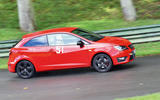 Hillclimbing in a Seat Ibiza Cupra 