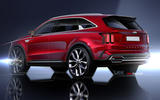 2020 Kia Sorento official render - rear