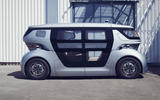 NEVS Sango self-driving shuttle - side