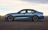 New BMW 3 Series side static