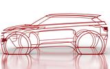 2019 Range Rover Evoque sketch