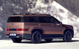 New Hyundai Santa Fe brown rear