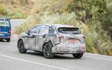 Nissan Qashqai spyshot rear 3/4 Nissan Qashqai spyshot rear 3.4