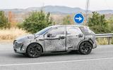 Nissan Qashqai spyshot side Nissan Qashqai spyshot side
