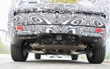 New Range Rover spyshot rear close New Range Rover spyshot rear close