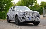 New Range Rover spyshot front New Range Rover spyshot front