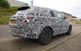 New Range Rover spyshot side rear New Range Rover spyshot side rear