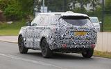 New Range Rover spyshot rear New Range Rover spyshot rear