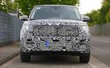 New Range Rover spyshot front dead New Range Rover spyshot front dead