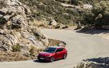 New Seat Leon dynamic shots cornering