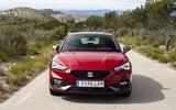 New Seat Leon dynamic shots front driving