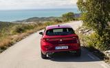 New Seat Leon dynamic shots rear driving
