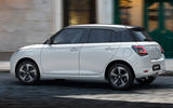 New Suzuki Swift side in white