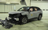 Nio EL7 front lead crash