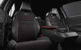 Nissan Ariya Nismo Europe front seats