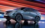 Nissan Ariya Nismo front three quarter Nissan Ariya Nismo front three quarter