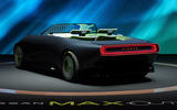 Nissan Max Out EV convertible rear three quarter