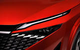 Nissan Qashqai facelift detail headlight Nissan Qashqai facelift detail headlight