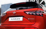 Nissan Qashqai facelift detail rear Nissan Qashqai facelift detail rear