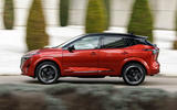 Nissan Qashqai facelift tracking side