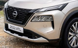 Nissan X Trail 2022 front closeup Nissan X Trail 2022 front closeup