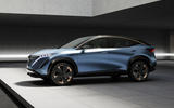 Nissan Ariya studio side shadow